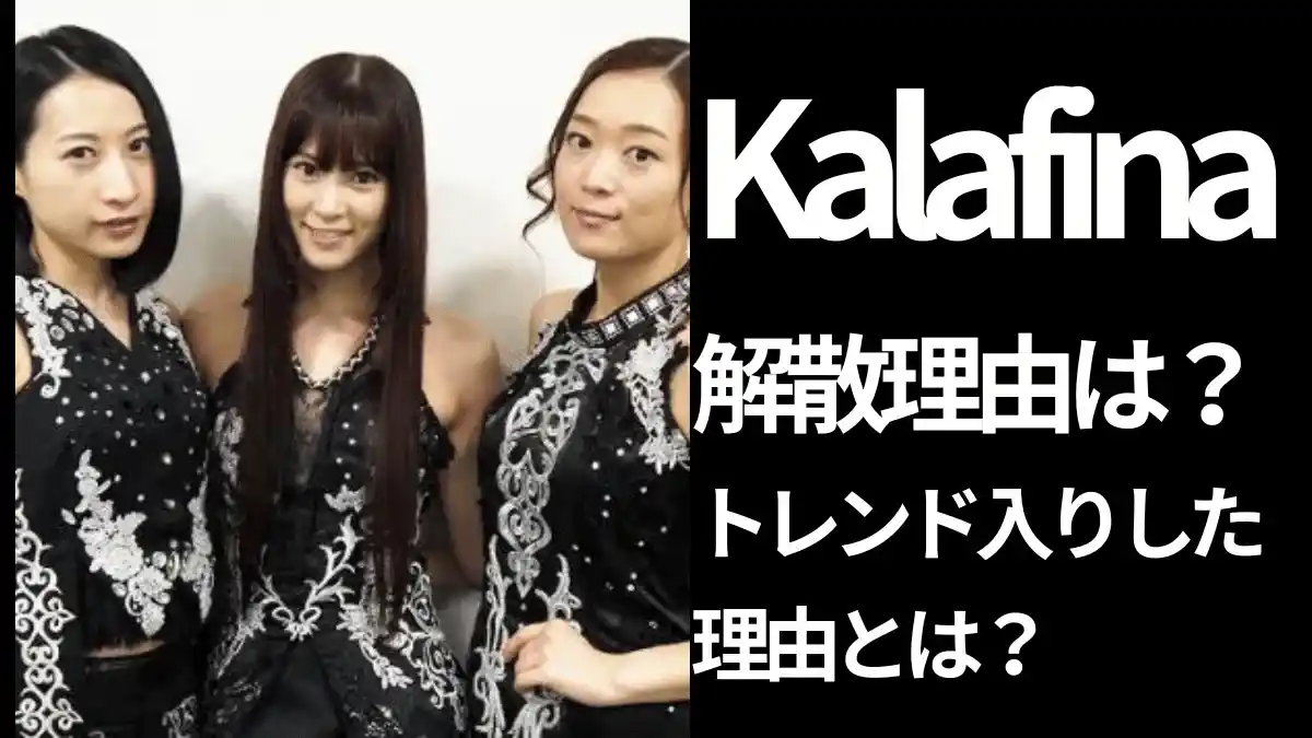 黒いドレスを着たkalafina